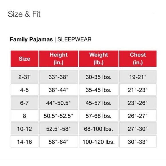 NWT Family Pajamas Girls Matching Nightgown Happy Pawlidays 2T 3T 4 5 6 7 8 - Picture 4 of 4